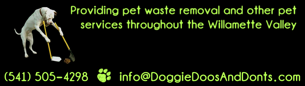 Doggie Doos and Donts